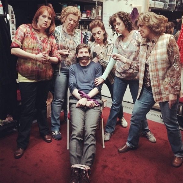 Photo Flash: Saturday Intermission Pics, Jan 25 - Stark Sands' Last #SIP with KINKY BOOTS, Broadway Against Bullying and More! Image