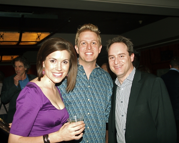 Jessica Nash, Jeremy Bernard, and Producing Artistic Director Brian Kite Photo