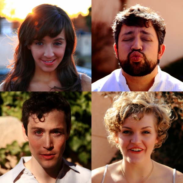 The Lovers: Lauren Myers, Ezra Colon, Josh Heard, and Katie Becker Colon Photo