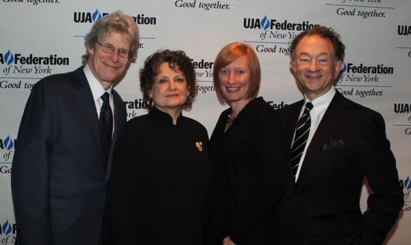 Ted Chapin, Joanna Chapin, Heather Hitchens and William Ivey Long Photo