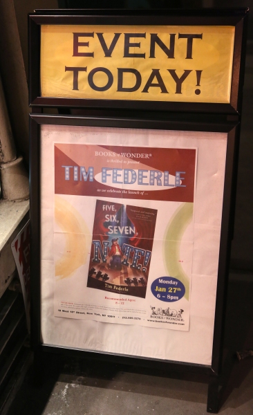Photo Coverage: Inside FIVE, SIX, SEVEN, NATE!'s NYC Book Launch with Tim Federle, Sherie Rene Scott & More! Image