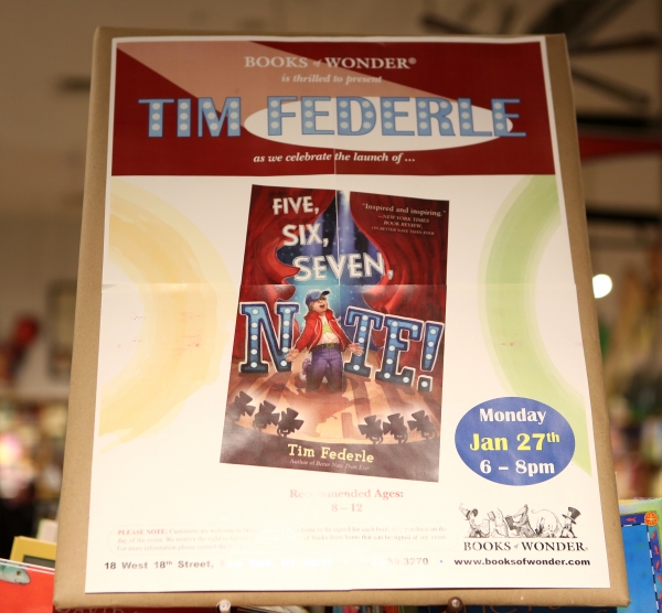 Photo Coverage: Inside FIVE, SIX, SEVEN, NATE!'s NYC Book Launch with Tim Federle, Sherie Rene Scott & More! Image