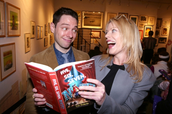 Photo Coverage: Inside FIVE, SIX, SEVEN, NATE!'s NYC Book Launch with Tim Federle, Sherie Rene Scott & More! Image