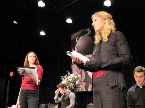 Marianna McClellan, Bryce Pinkham, Charlotte Parry and Jeff Ronan Photo