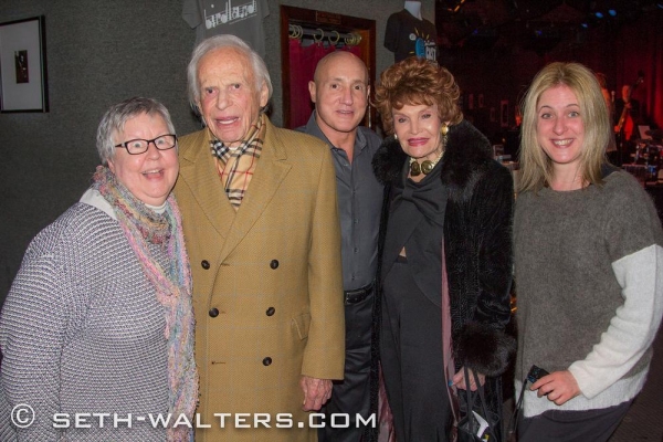 Christine Lavin, Ervin Drake, Gianni Valenti, Edith Drake, Lisa Lambert Photo