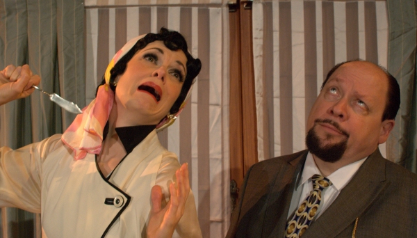 Photo Flash: First Folio Theatre's ROUGH CROSSING, Performances Begin Tonight Image