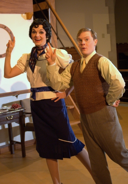 Photo Flash: First Folio Theatre's ROUGH CROSSING, Performances Begin Tonight Image