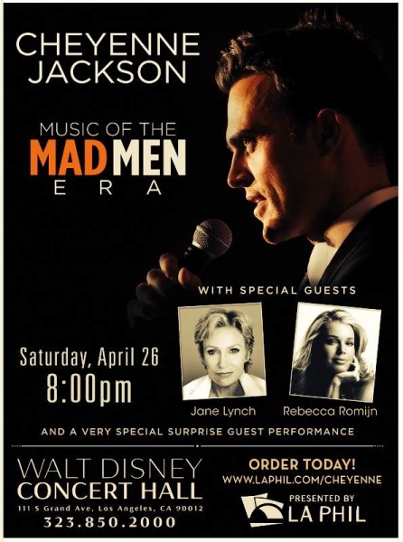 Photo Flash: First Look at Cheyenne Jackson's LA Concert Poster! Image