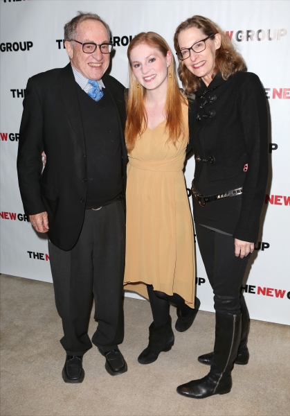 Alan Dershowitz, Ella Dershowitz & Carolyn Cohen  Photo