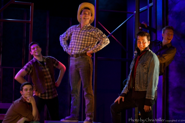 Photo Flash: First Look at Eagle Theatre's FOOTLOOSE, Playing thru Feb 8 Image