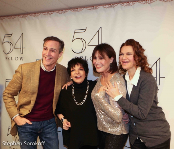 Howard McGillin, Liza Minnelli,Michele Lee, Sandra Bernhard Photo