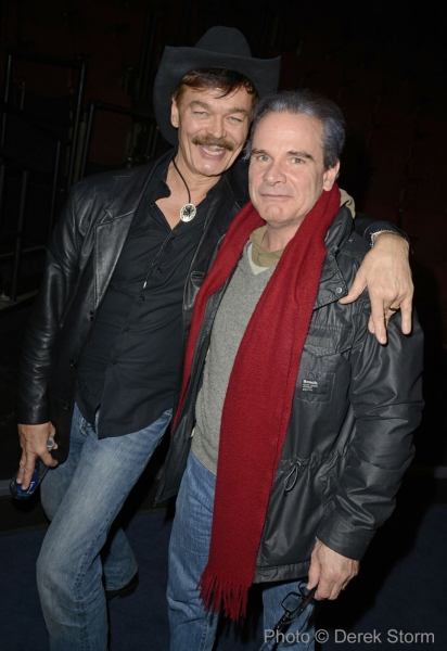Photo Flash: Former New York Yankee Billy Sample Visits Broadway's BRONX BOMBERS Image
