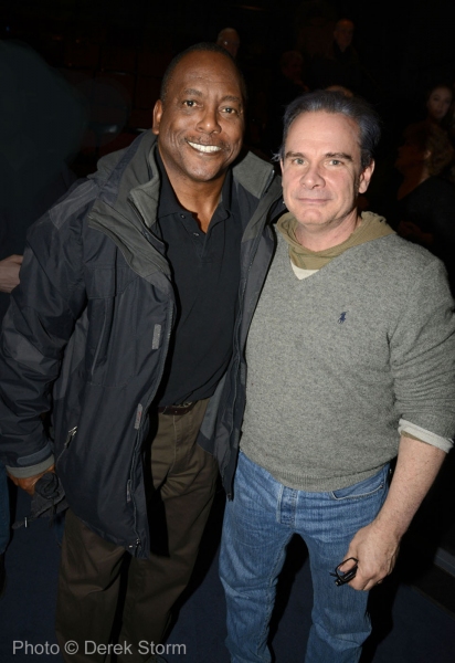 Photo Flash: Former New York Yankee Billy Sample Visits Broadway's BRONX BOMBERS Image