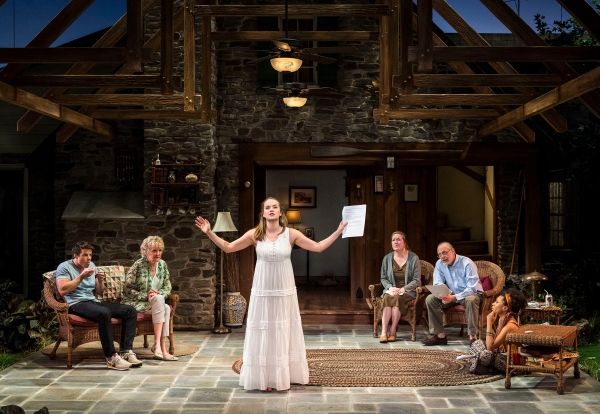 Photo Flash: First Look at Mark Blum, Christine Ebersole, David Hull, Kristine Nielsen and More in CTG's 'VANYA AND SONIA' Image