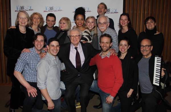 Sheldon Harnick and the cast Photo