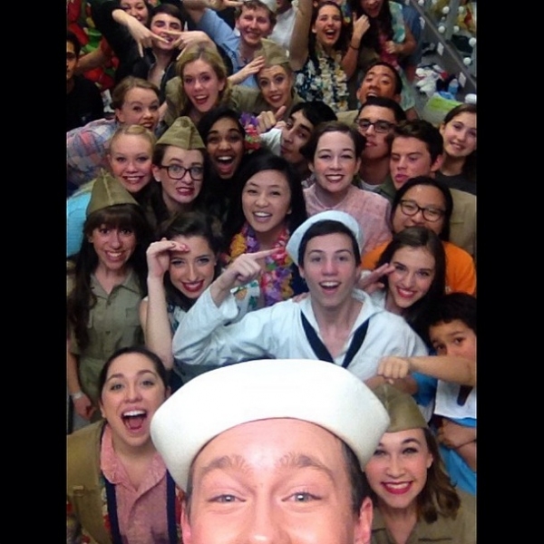 Photo Flash: Saturday Intermission Pics, Feb 1 - Part 2 - Join the Revolution! A Slew of Tweets from High School LES MIS, Plus Kara Lindsay's Last #SIP at NEWSIES! 