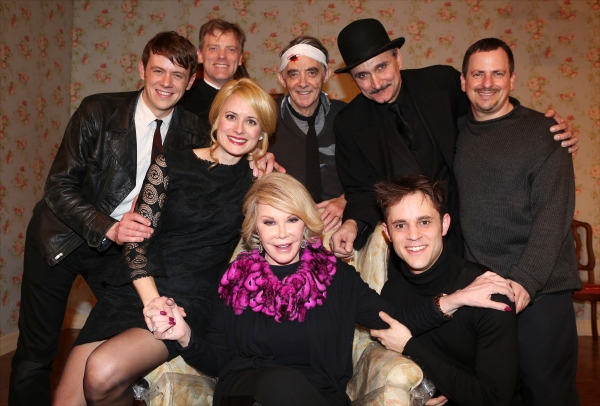Exclusive Photo Coverage: Joan Rivers Visits  Cast of Red Bull Theater's LOOT  Image