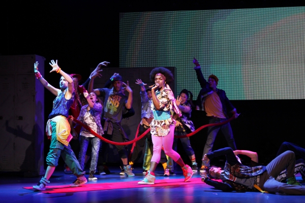 Photo Flash: First Look at Nadia Vynnytsky, Bailey Purvis & Zuri Washington in BRING IT ON National Tour Image