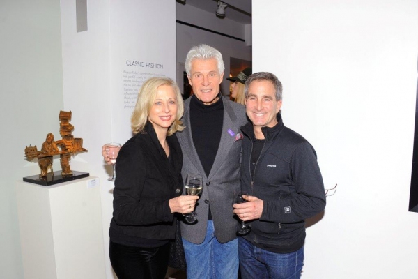 Photo Flash: NY's Top Collectors and More Turn Out for Robert Farber Retrospective at Cavalier Gallery  Image