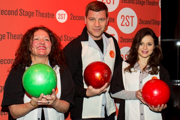 Photo Coverage: Let's Bowl! Zach Braff, Constantine Maroulis & More at Second Stage's Bowling Classic Image