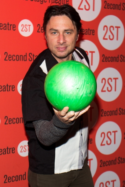 Photo Coverage: Let's Bowl! Zach Braff, Constantine Maroulis & More at Second Stage's Bowling Classic Image