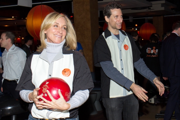 Photo Coverage: Let's Bowl! Zach Braff, Constantine Maroulis & More at Second Stage's Bowling Classic Image