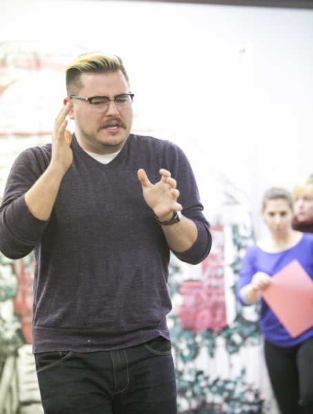Photo Flash: In Rehearsal with Brown Paper Box's A NEW BRAIN Image