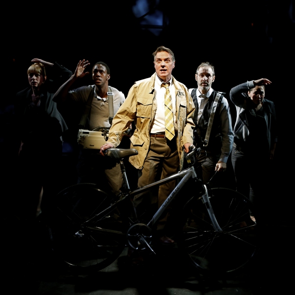 Photo Flash: First Look at Robert Cuccioli & More in BIKEMAN, Now Playing at BMCC Tribeca Performing Arts Center Image