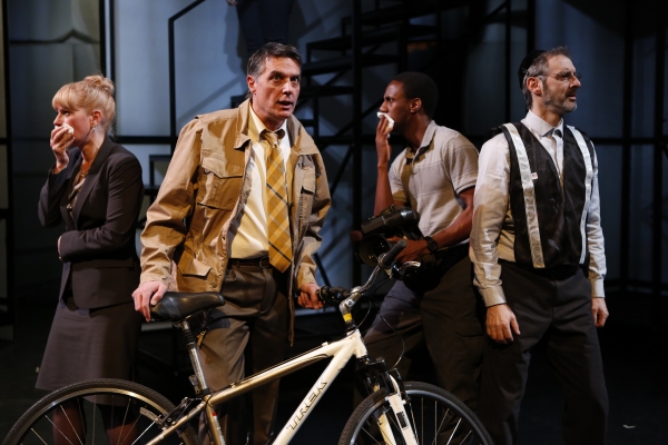 Photo Flash: First Look at Robert Cuccioli & More in BIKEMAN, Now Playing at BMCC Tribeca Performing Arts Center Image