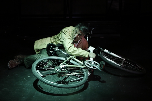Photo Flash: First Look at Robert Cuccioli & More in BIKEMAN, Now Playing at BMCC Tribeca Performing Arts Center Image