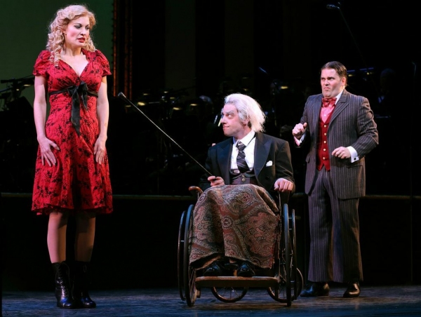 Rachel York, Christian Borle, Robert Creighton Photo