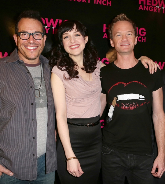 Director Michael Mayer, Lena Hall and Neil Patrick Harris  Photo