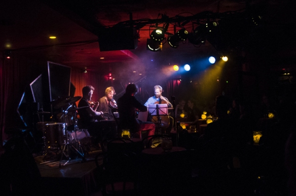 Photo Flash: Danish String Quartet Gives Pop-Up Performance at Manderley Bar Image