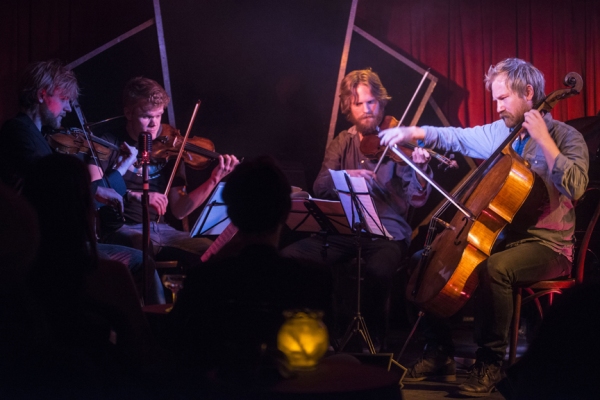 Photo Flash: Danish String Quartet Gives Pop-Up Performance at Manderley Bar Image