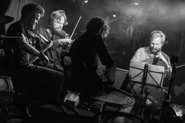 Photo Flash: Danish String Quartet Gives Pop-Up Performance at Manderley Bar 