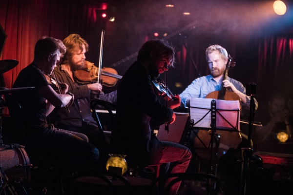 Photo Flash: Danish String Quartet Gives Pop-Up Performance at Manderley Bar Image