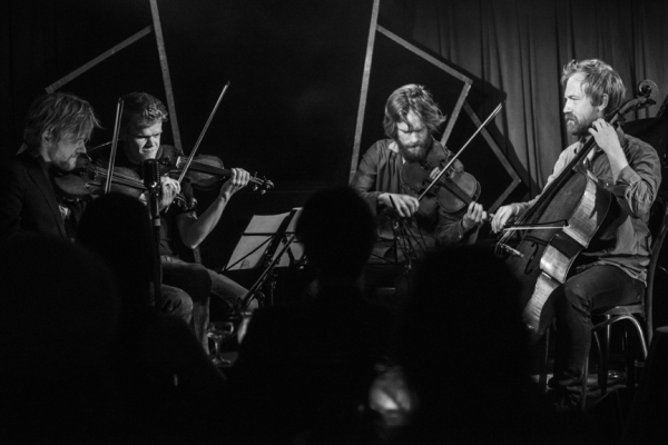 Photo Flash: Danish String Quartet Gives Pop-Up Performance at Manderley Bar Image