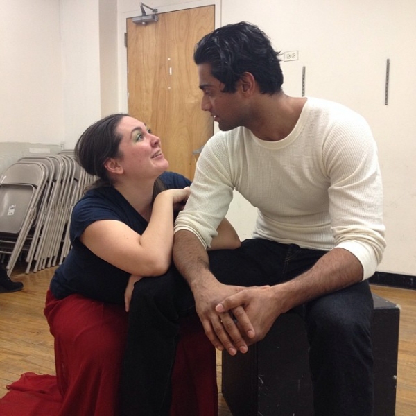 Photo Flash: In Rehearsal with the Cast of Beautiful Soup's LILIOM Image
