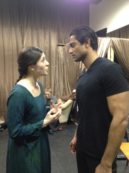 Photo Flash: In Rehearsal with the Cast of Beautiful Soup's LILIOM Image