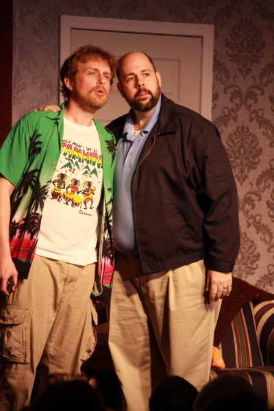 Photo Flash: First Look at Dutch Apple Theatre's CAUGHT IN THE NET Image