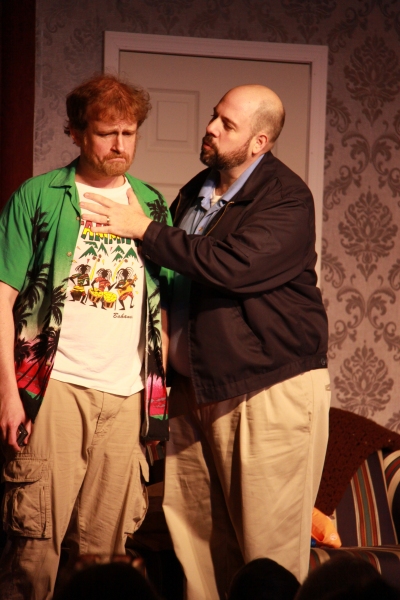 Photo Flash: First Look at Dutch Apple Theatre's CAUGHT IN THE NET Image