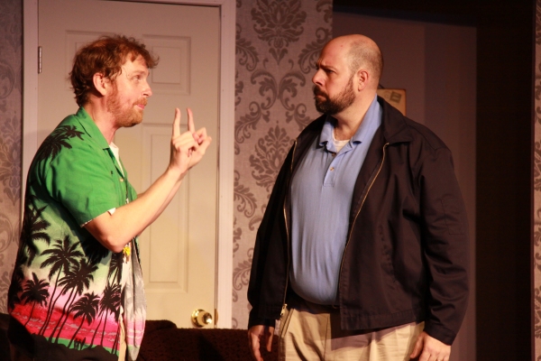 Photo Flash: First Look at Dutch Apple Theatre's CAUGHT IN THE NET Image