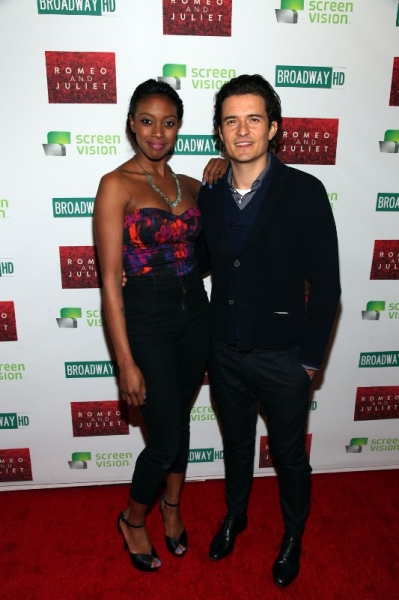 Photo Flash: On the Red Carpet of ROMEO AND JULIET's Big Screen Premiere with Orlando Bloom & Condola Rashad Image