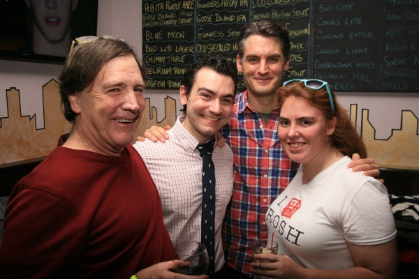 Photo Flash: PHILOSOPHY FOR GANGSTERS Celebrates Opening Night Off-Broadway Image