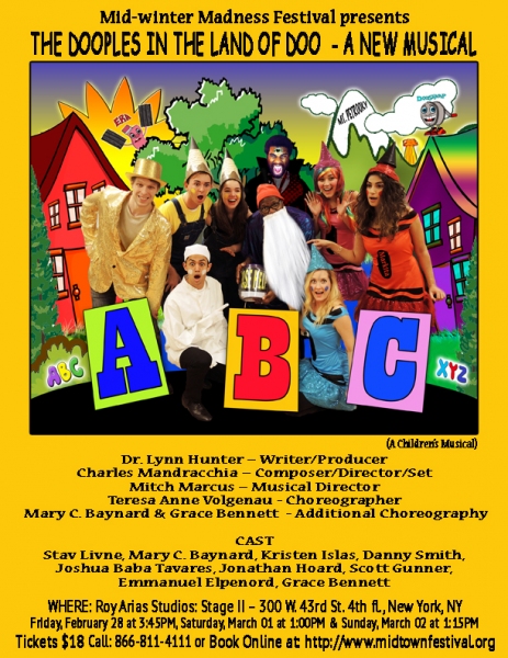 Photo Flash: THE DOOPLES IN THE LAND OF DOO - THE MUSICAL to Play Roy Arias Theater, Begin. 2/28 Photo Flash: THE DOOPLES IN THE LAND OF DOO - THE MUSICAL to Play Roy Arias Theater, Begin. 2/28 Image