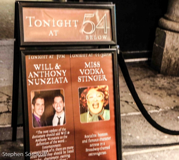 Photo Coverage: Will & Anthony Nunziata Return to 54 Below 
