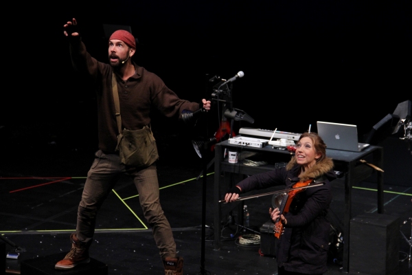 Photo Flash: Valerie Vigoda and Wade McColllum in ACT's ERNEST SHACKLETON LOVES ME 