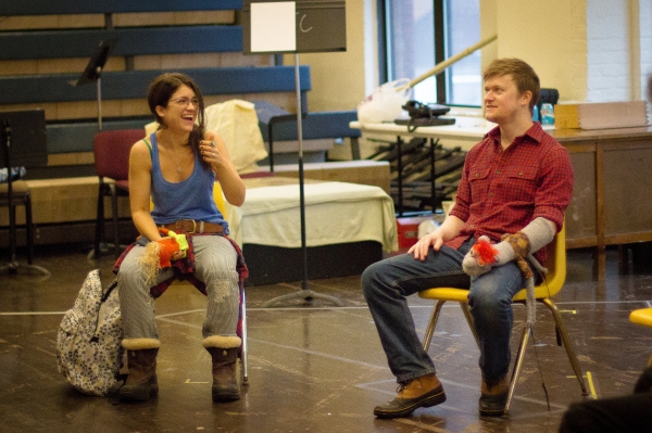 Photo Flash: In Rehearsal with MCC's HAND TO GOD Image