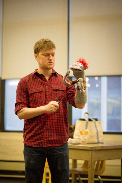 Photo Flash: In Rehearsal with MCC's HAND TO GOD Image