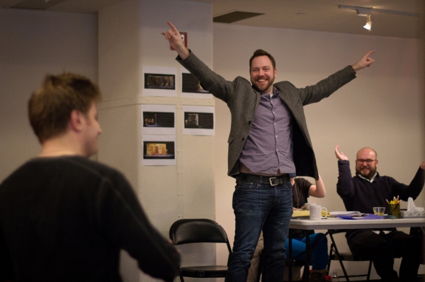 Photo Flash: In Rehearsal with MCC's HAND TO GOD Image
